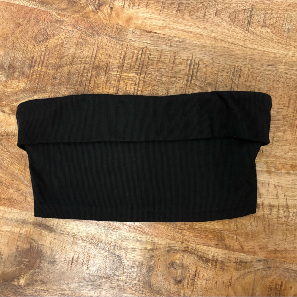 SHEIN Black Crop Top